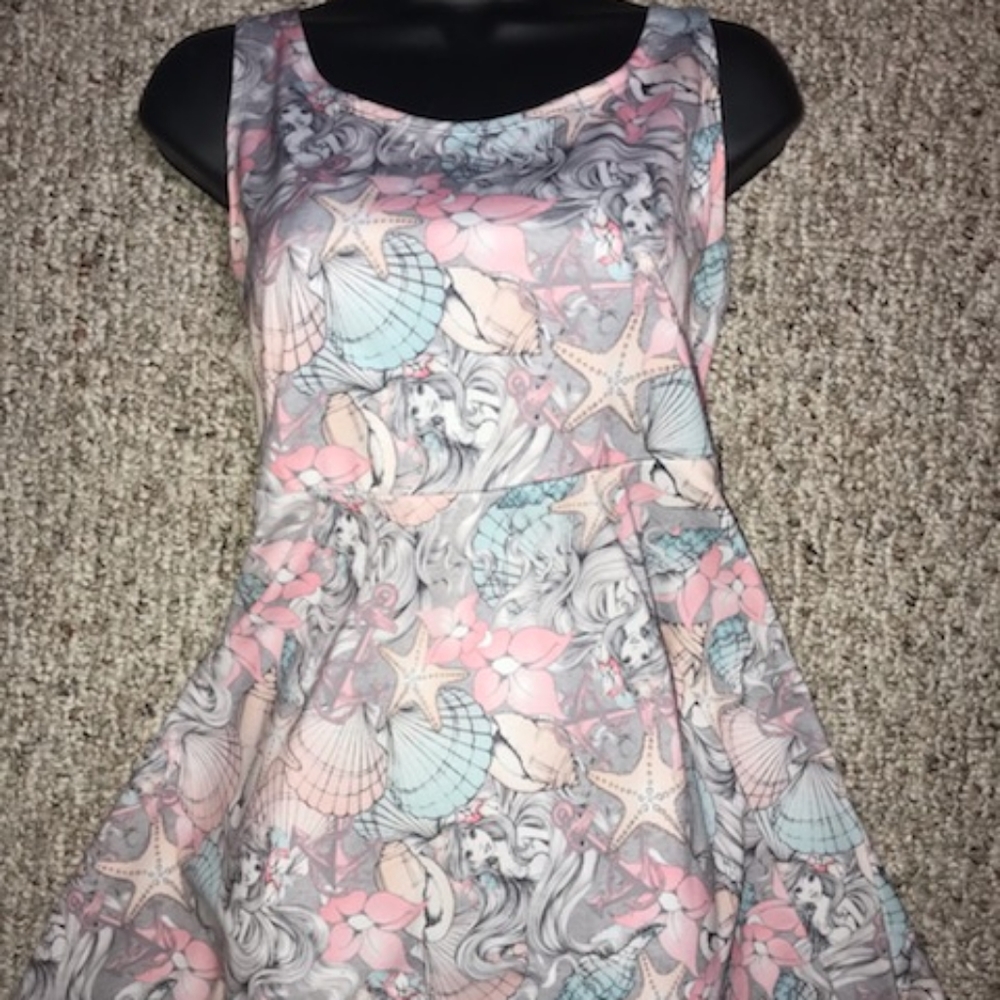 Disney Ariel sleeveless dress.